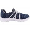 Rieker Damen Sneaker Blau Kombiniert N4185-16 Schuhe