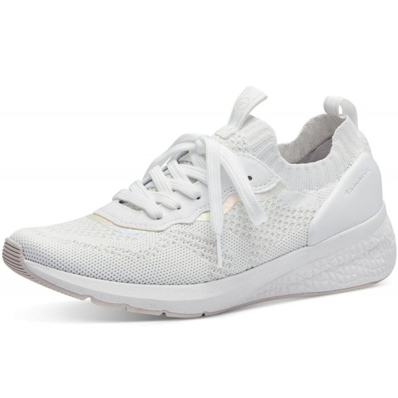Tamaris Damen Fashletics Sneaker Weiß 23714-100 Schuhe