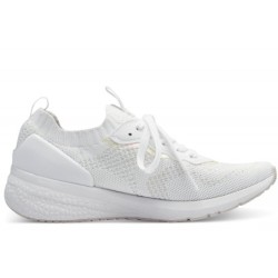 Tamaris Damen Fashletics Sneaker Weiß 23714-100 Schuhe