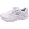Skechers Damen Sneaker Go Walk Weiß 124960 WSL Schuhe
