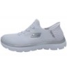 Skechers Damen Slip-Ins Summits Weiß/Silber 150123 WSL Schuhe