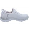 Skechers Damen Slip-Ins Summits Weiß/Silber 150123 WSL Schuhe