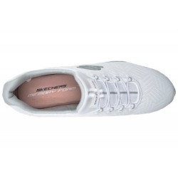 Skechers Damen Summits Weiß/Silber 150119 WSL Schuhe