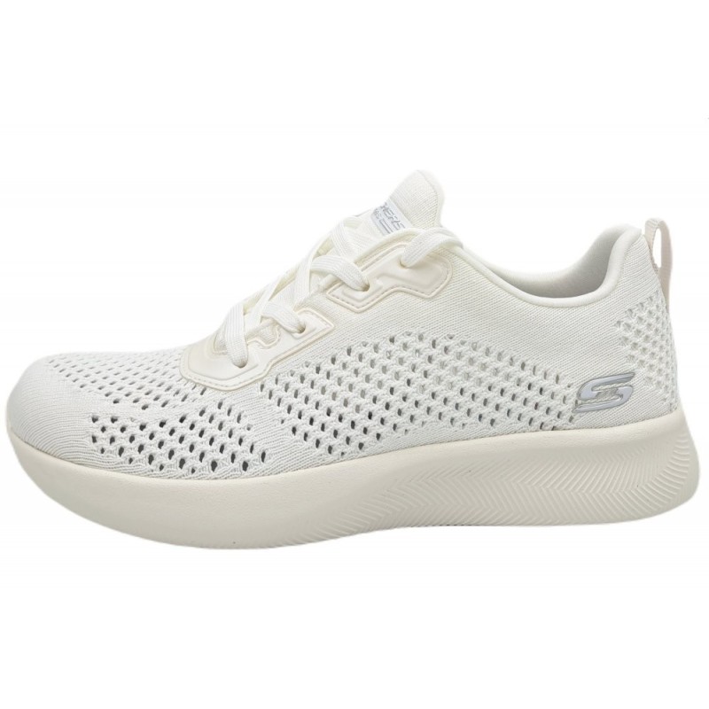 Skechers Damen Bobs Squad Weiß 117018 WHT Schuhe