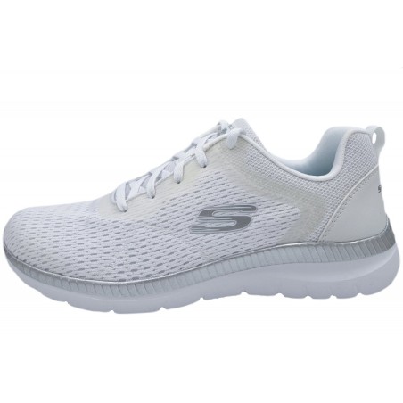 Skechers Bountiful Damen Sneaker Weiß  12607 WSL Schuhe