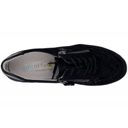 Waldläufer Damen Sneaker Schwarz 796002-309-001 Schuhe