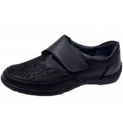 Waldläufer Damen Halbschuh Schwarz 096H31-352-001 Schuhe