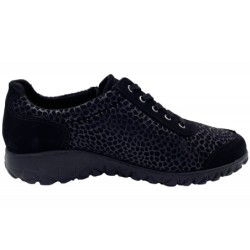 Waldläufer Damen Sneaker Schwarz H89001-219-001 Schuhe