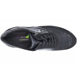 Waldläufer Damen Sneaker Schwarz  626K02-413-001 Schuhe