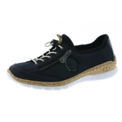 Rieker Damen Sneaker Blau N4263-14 Schuhe