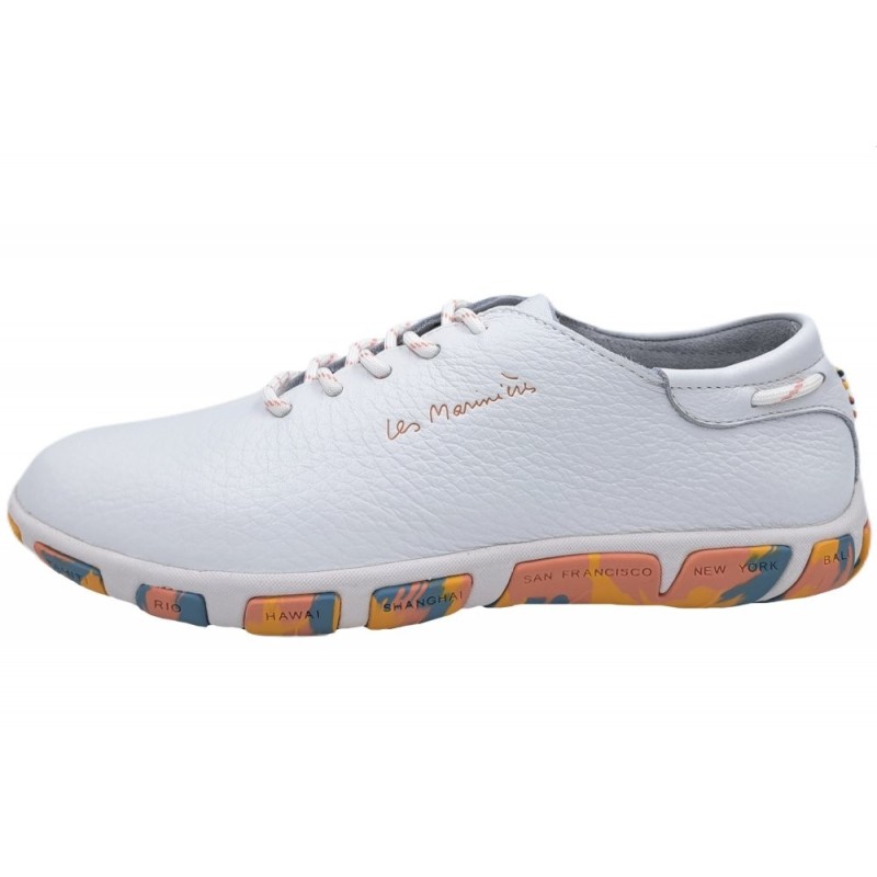 Damen Sneaker Jazaru Weiß Bunt Jazaru J7L17 Extra Blanc Blush Schuhe
