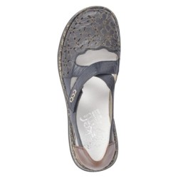 Rieker Sandale Daisy Dunkelblau 463H4-14 Schuhe