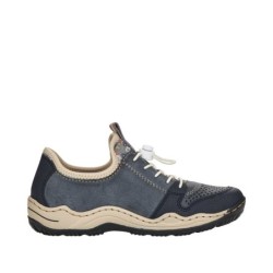 Rieker Damen Sneaker Blau L0538-14 Schuhe
