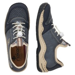 Rieker Damen Sneaker Blau L0538-14 Schuhe