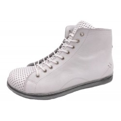 Andrea Conti High Top Leder Sneaker Weiß 0345725-001 Schuhe