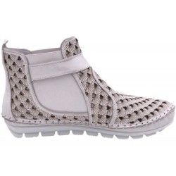 Gemini Damen Sommerstiefelette Weiß 382010-19-001 Schuhe