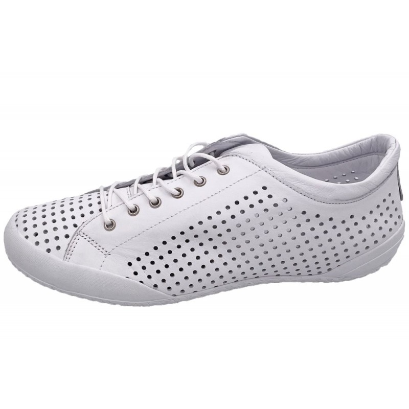 Andrea Conti Schnürer Weiß 0345767-001 Schuhe