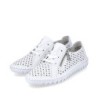 Rieker Damen Schnürer Weiß M2300-80 Schuhe