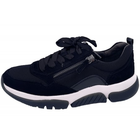 Gabor Rollingsoft Damen Sneaker Schwarz 96-938-37 Schuhe