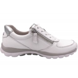 Gabor Rollingsoft Damen Halbschuh Weiß 86-968-51 Schuhe