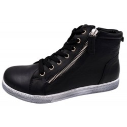 Andrea Conti High Top Sneaker Schwarz 0340016-002 Schuhe