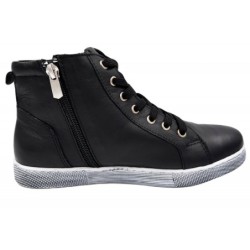 Andrea Conti High Top Sneaker Schwarz 0340016-002 Schuhe