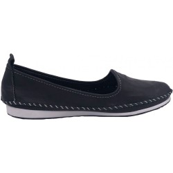 Andrea Conti Damen Slipper Schwarz 0027449-002 Schuhe