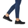 Rieker Damen Slipper Schwarz L7171-00 Schuhe