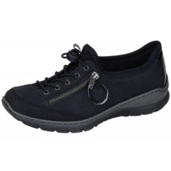 Rieker Damen Sneaker Schwarz L3263-00 Schuhe