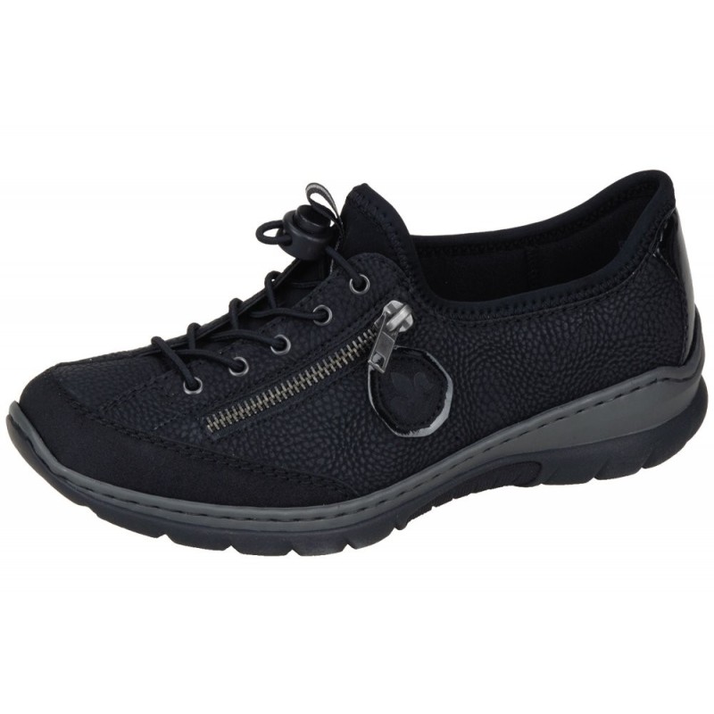 Rieker Damen Sneaker Schwarz L3263-00 Schuhe