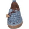 Manitu Damen Mokassins Blau 840790-51 Schuhe