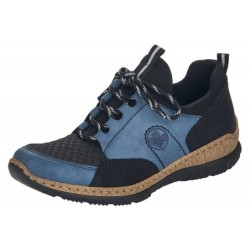 Rieker Damen Sneaker Blau N3253-14 Schuhe