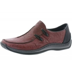 Rieker Damen Slipper Weinrot L1751-35 Schuhe