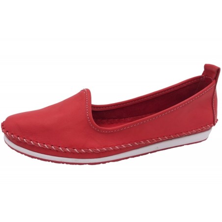 Andrea Conti Ballerina Slipper Rot 0027449-021 Schuhe