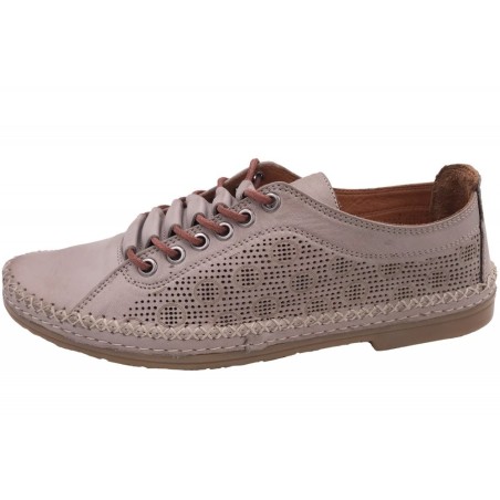 Cosmos Damen Halbschuh Beige 6145301-4 Schuhe