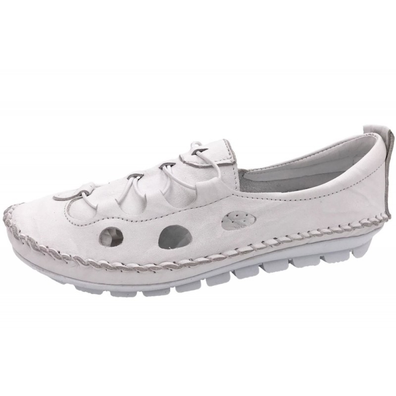 Gemini Damen Schuhe Weiß 3115-001 Schuhe