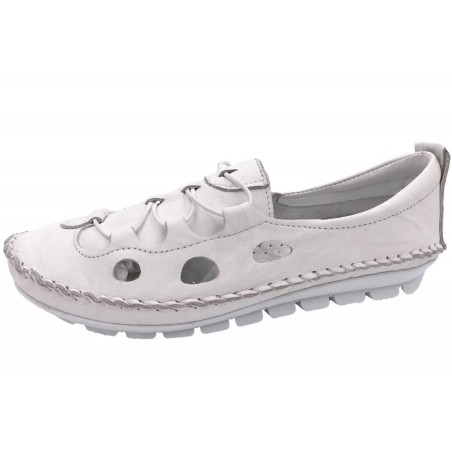 Gemini Damen Schuhe Weiß 3115-001 Schuhe