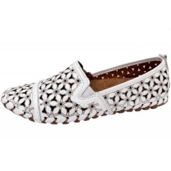 Gemini Damen Ballerina Weiß 031174-02-001 Schuhe