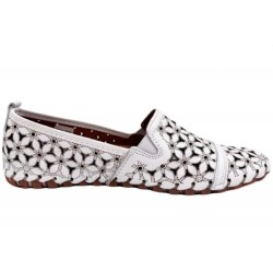 Gemini Damen Ballerina Weiß 031174-02-001 Schuhe