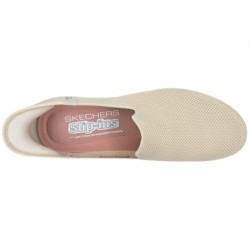 Skechers Damen Slip-Ins Creme 124641 OFWT Schuhe