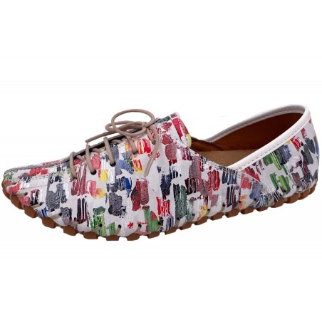 Gemini Schnür Schuhe Weiß/Bunt 31215-19-199 Schuhe