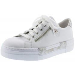 Rieker Damen Sneaker Weiß N49C2-81 Schuhe