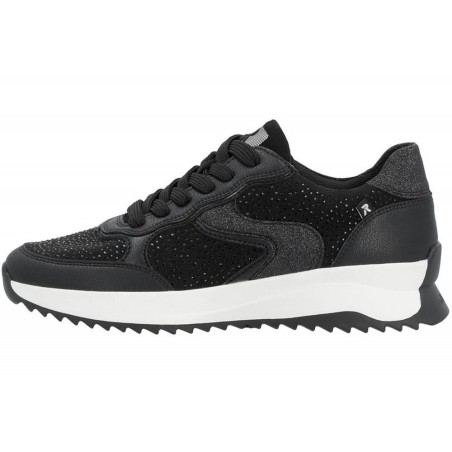 Rieker Evolution Damen Sneaker Schwarz W1304-00 Schuhe