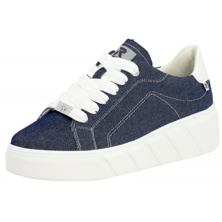 Rieker Evolution Damen Sneaker Jeans W0501-14 Schuhe
