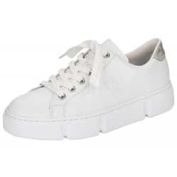 Rieker Damen Sneaker Weiß N59W1-80 Schuhe