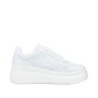 Rieker Damen Plateau-Sneaker Weiß M7811-80 Schuhe