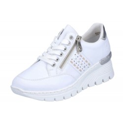 Rieker Damen Sneaker Weiß N8321-80 Schuhe