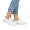 Rieker Damen Sneaker Weiß L3259-80 Schuhe