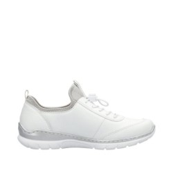 Rieker Damen Sneaker Weiß L3259-80 Schuhe