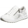 Rieker Damen Sneaker Weiß/Silber N1403-80 Schuhe